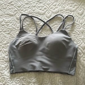 Lululemon light blue like a cloud bra size 6